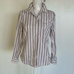 Tommy Hilfiger Womens Long Sleeve Top